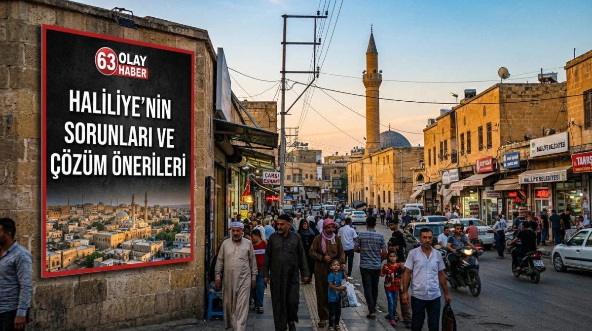 ŞANLIURFA&rsquo;NIN KALBİ OLAN HALİLİYE&rsquo;DE SORUNLAR &Ccedil;&Ouml;Z&Uuml;M BEKLİYOR