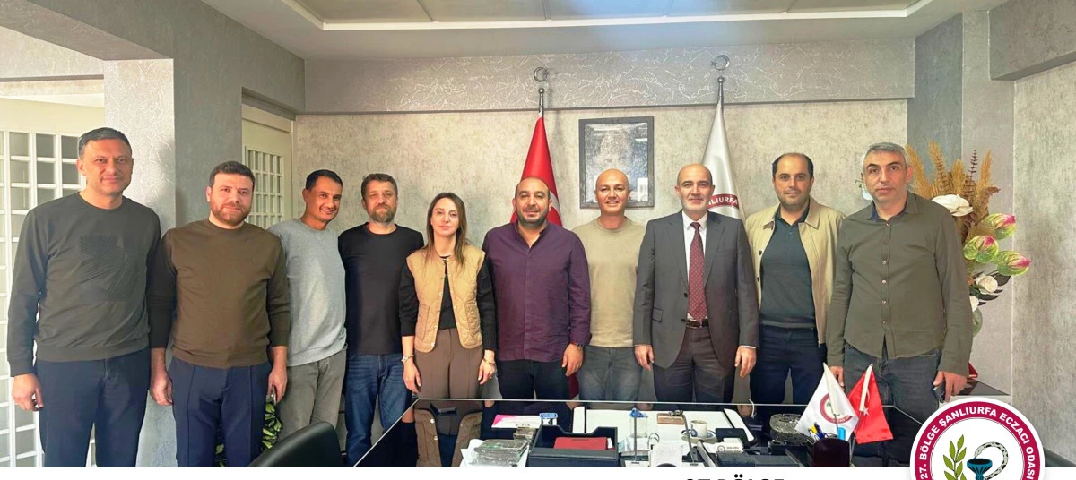 Şanlıurfa’nın Yeni Eczacı Odası Başkanı Ahmet Karakuş Ekibini Kurdu 