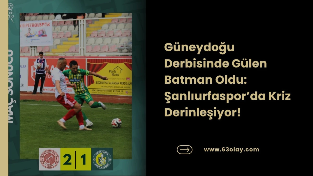 Şanlıurfaspor&rsquo;da Galibiyet &Ouml;zlemi 7 Ma&ccedil;a &Ccedil;ıktı