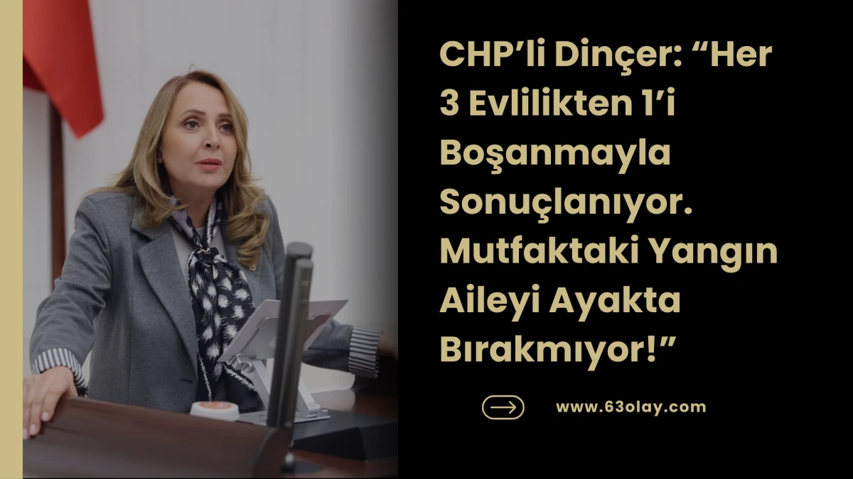 Semra Din&ccedil;er&rsquo;den T&Uuml;İK Raporu Analizi: Mutfaktaki Yangın Aile Huzurunu K&uuml;l Etti