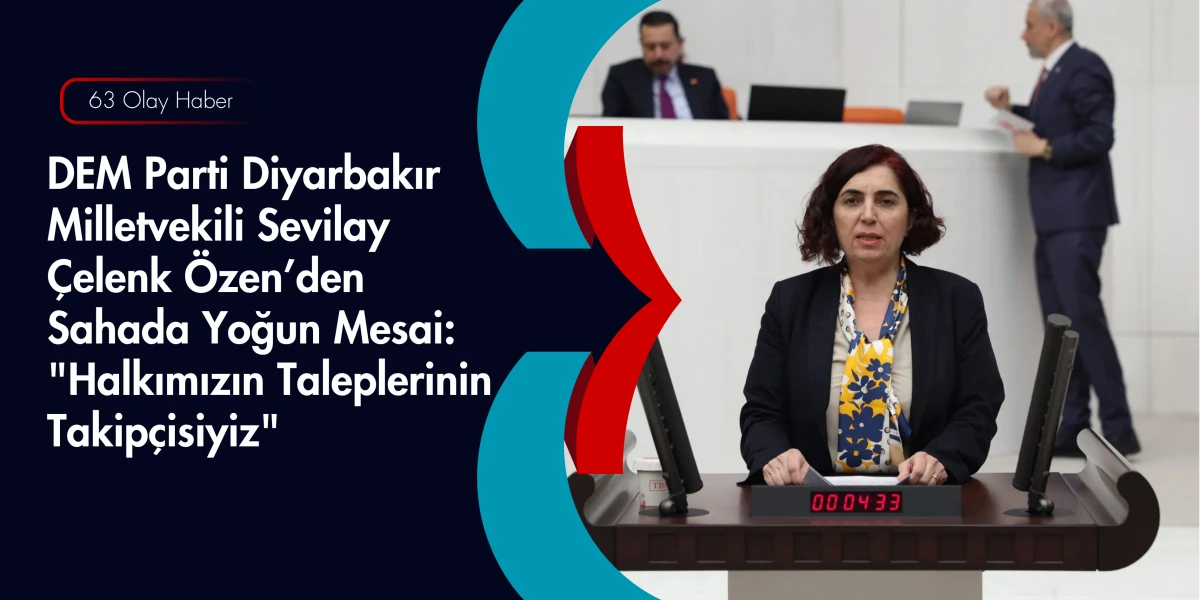 Sevilay &Ccedil;elenk &Ouml;zen Diyarbakır Sokaklarında: Vatandaşın ve Esnafın Nabzını Tuttu