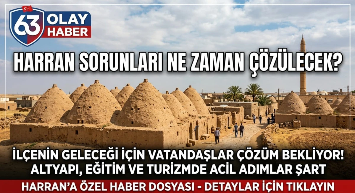 Tarihin ve Tarımın Merkezi Harran &Ccedil;&ouml;z&uuml;m Bekliyor!
