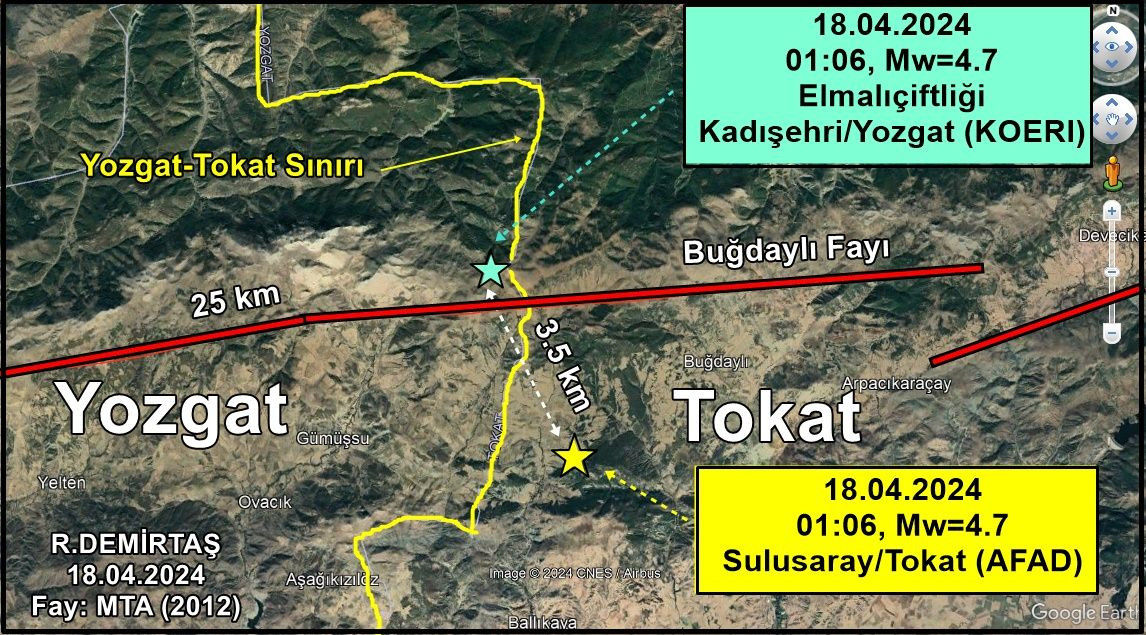 Tokat'ta art arda 2 deprem! Yozgat ve Sivas'ta da hissedildi, 3 ilçede okullar tatil edildi