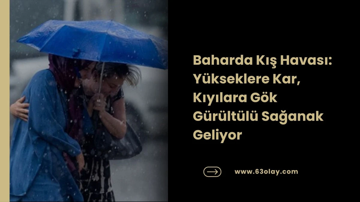 T&uuml;rkiye Genelinde Sağanak Yağış Alarmı: Meteoroloji&rsquo;den Kritik Uyarı!