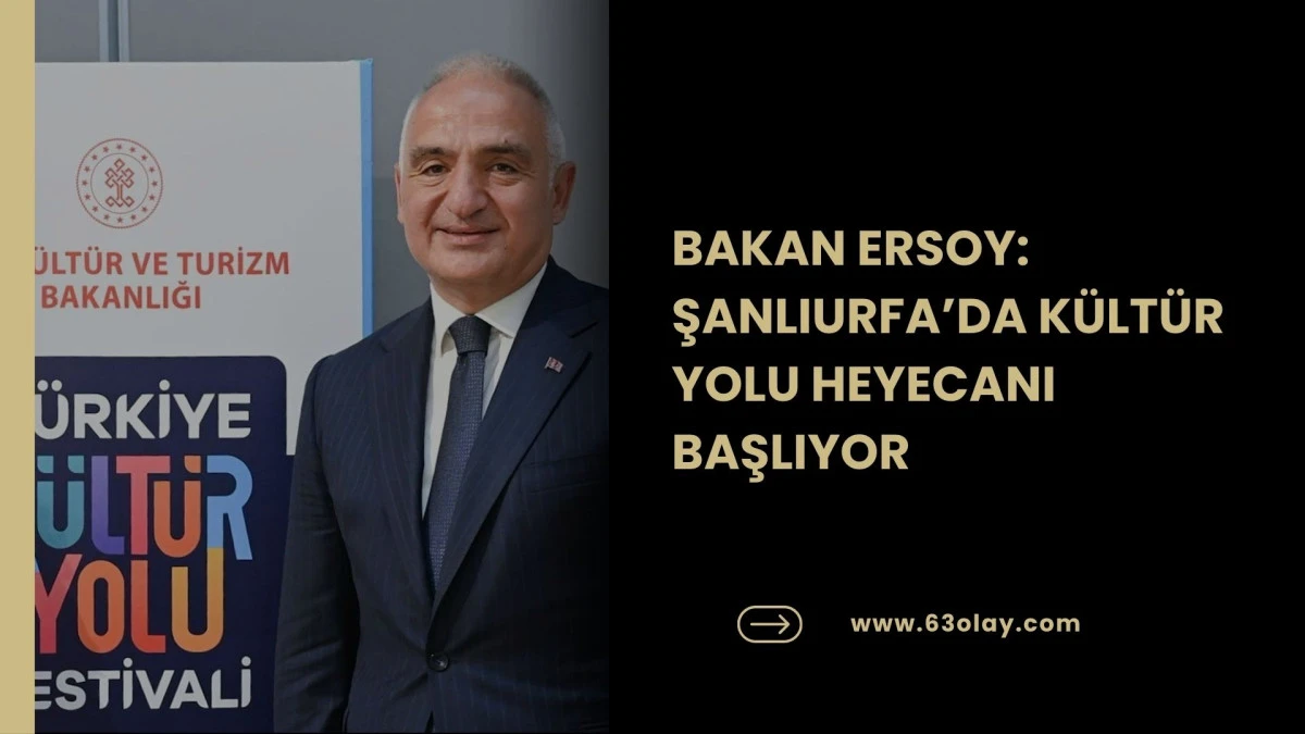 T&Uuml;RKİYE K&Uuml;LT&Uuml;R YOLU FESTİVALİ&rsquo;NİN İLK DURAĞI ŞANLIURFA 