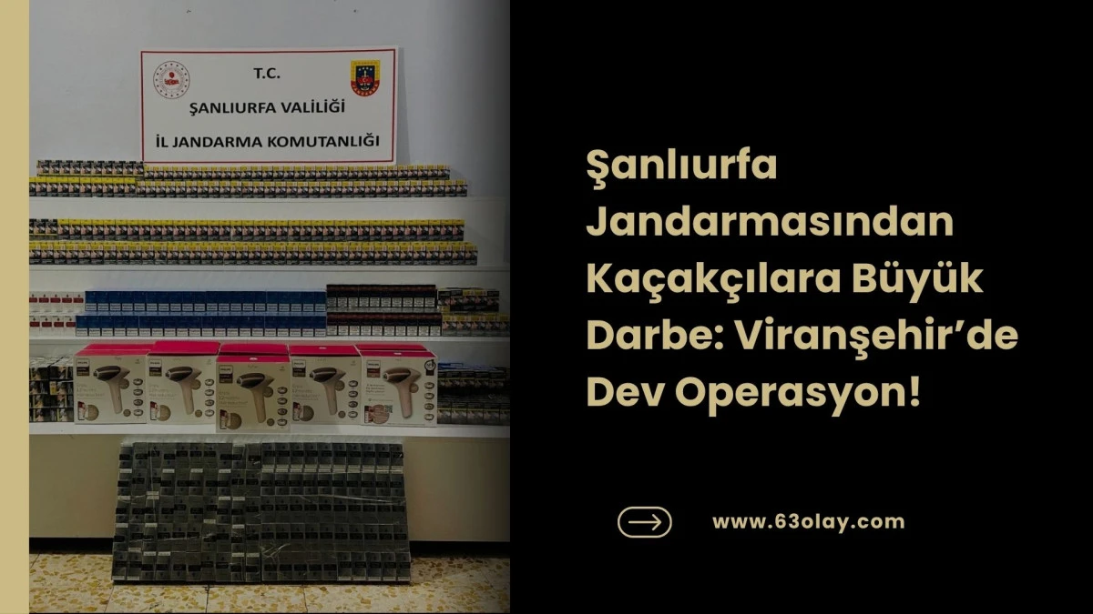 Viranşehir&rsquo;de Jandarma Nefes Aldırmıyor: 29 Ş&uuml;pheli Yakalandı!