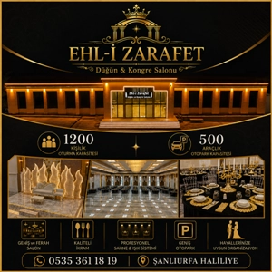 Ehli Zarafet Düğün Salonu 
